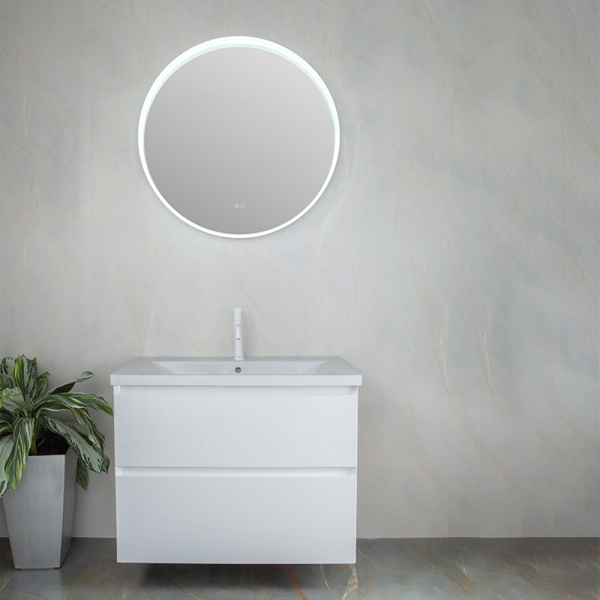 Зеркало с подсветкой AVS TU 80 см, антипар, белое Зеркало с подсветкой AVS TU 80 см, антипар, белое