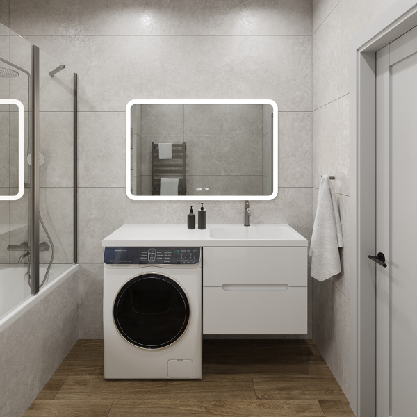 Раковина AVS Прима 130x48 R, белая Раковина AVS Прима 130x48 R, белая