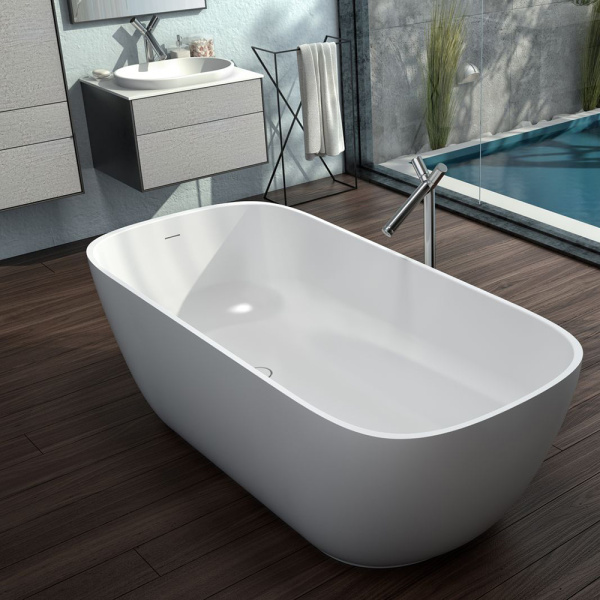 Ванна из искусственного камня Kolpa San Gloria Fs 180х80 белая Ванна из искусственного камня Kolpa San Gloria Fs 180х80 белая