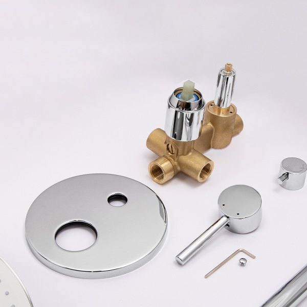 Душевой комплект AVS Slimmer 3в1 хром Душевой комплект AVS Slimmer 3в1 хром