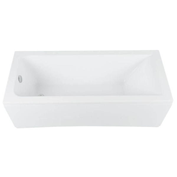 Акриловая ванна Aquanet Bright 165x70 белая, c каркасом и экраном Акриловая ванна Aquanet Bright 165x70 белая, c каркасом и экраном