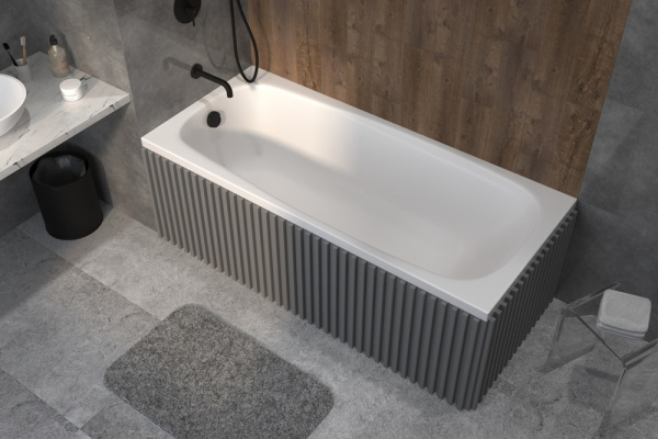 Акриловая ванна Whitecross Layla 180x80 белая, без каркаса Акриловая ванна Whitecross Layla 180x80 белая, без каркаса