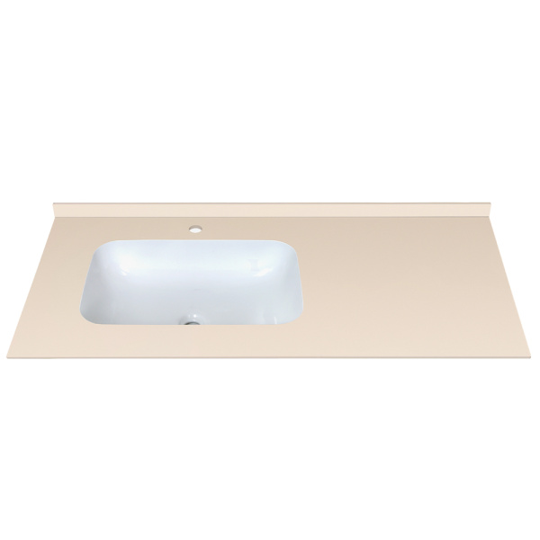 Раковина мебельная AVS Шарм 120x56 L белая/кремовая Раковина мебельная AVS Шарм 120x56 L белая/кремовая