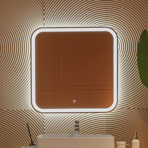 Зеркало с подсветкой AVS Байкал 70x69 см Зеркало с подсветкой AVS Байкал 70x69 см