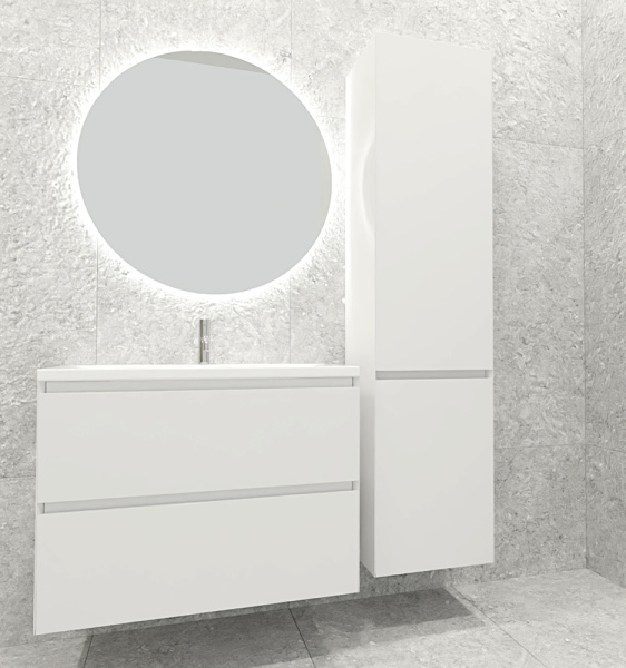 Шкаф-пенал AVS Гармония 40x165 L белый Шкаф-пенал AVS Гармония 40x165 L белый