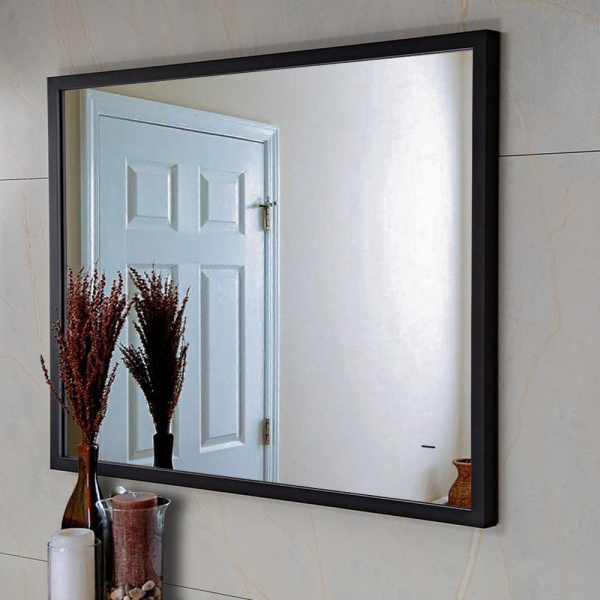 Зеркало с подсветкой AVS Мичиган 60x80 см, черное Зеркало с подсветкой AVS Мичиган 60x80 см, черное