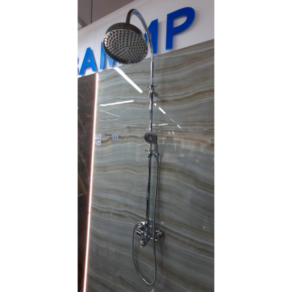 Душевая стойка Migliore ML.LEM-1938K.CR+ML.ARC-36.253.CR+CZR-KD-01M+LM8989 хром Душевая стойка Migliore ML.LEM-1938K.CR+ML.ARC-36.253.CR+CZR-KD-01M+LM8989 хром