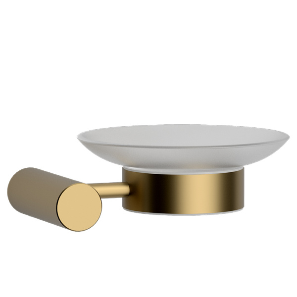 Мыльница подвесная AVS Slimmer с чашей, брашированное золото Мыльница подвесная AVS Slimmer с чашей, брашированное золото