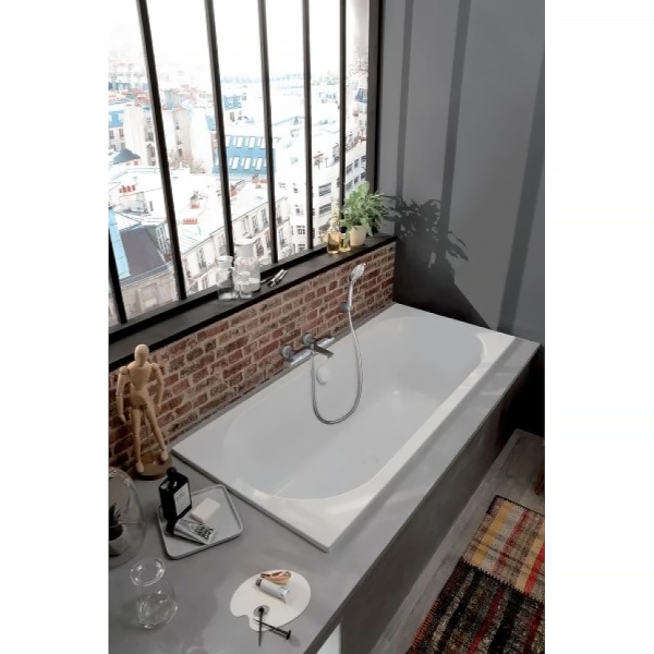 Ванна из искусственного камня Jacob Delafon Odeon Rive Gauche Flight 180x85 белая с ножками Ванна из искусственного камня Jacob Delafon Odeon Rive Gauche Flight 180x85 белая с ножками