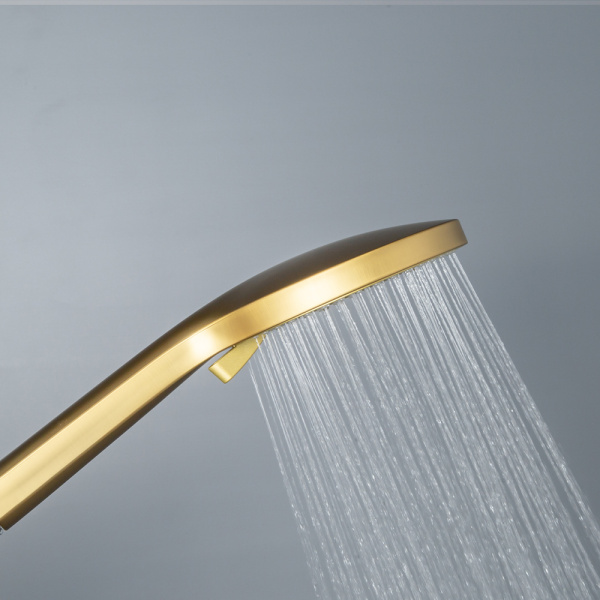 Смеситель для ванны с душем AVS Pulse брашированное золото Смеситель для ванны с душем AVS Pulse брашированное золото