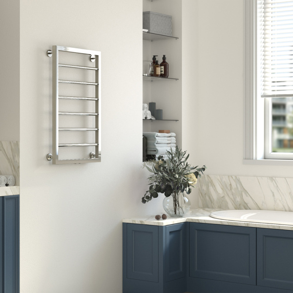 Полотенцесушитель водяной Сунержа Канцлер 50x80 хром Полотенцесушитель водяной Сунержа Канцлер 50x80 хром