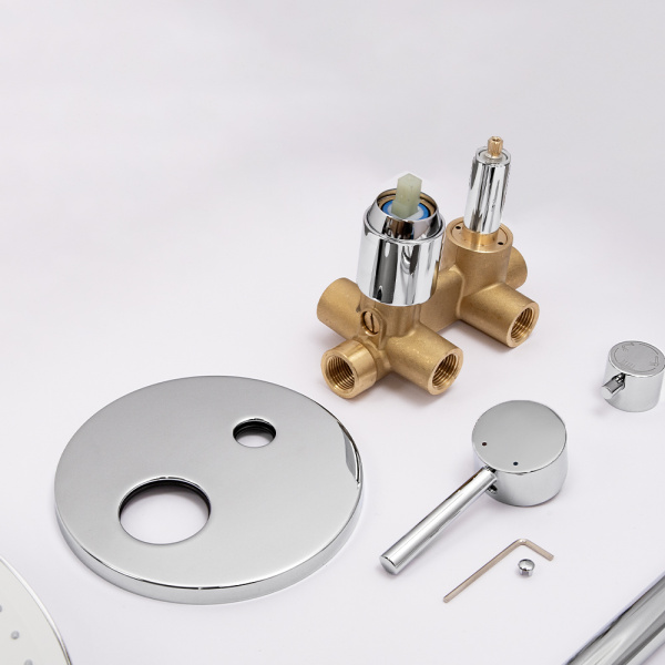 Душевой комплект AVS Slimmer 4в1 хром Душевой комплект AVS Slimmer 4в1 хром