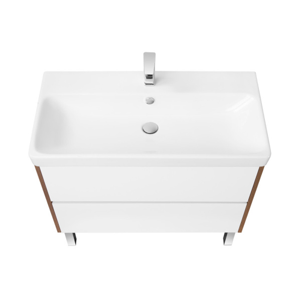 Тумба с раковиной 90 см Сканди Акватон 1A2519K0SDZ90
