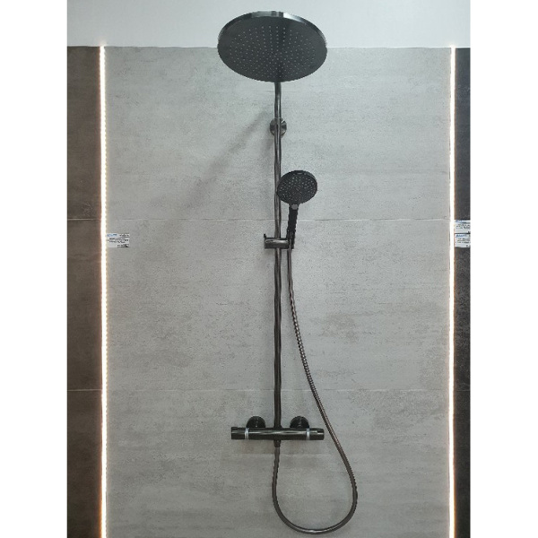 Душевая стойка Hansgrohe Croma Select S 26890340 черный хром Душевая стойка Hansgrohe Croma Select S 26890340 черный хром