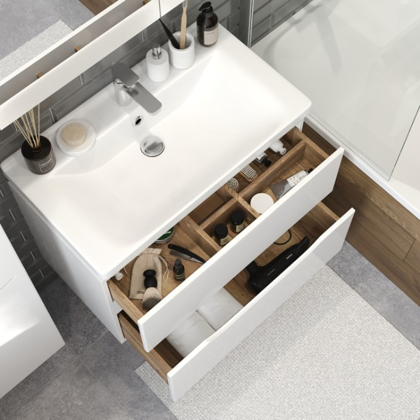 Тумба с раковиной Briz Сити 232 03-18070Н 70 см