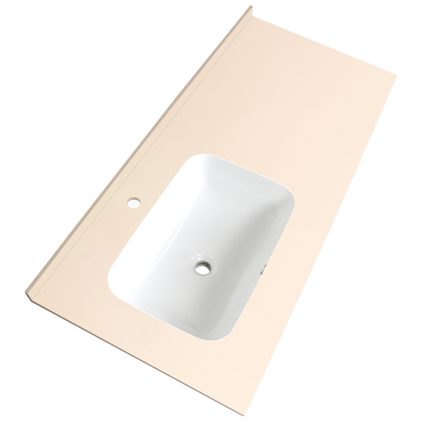 Раковина мебельная AVS Шарм 120x56 L белая/кремовая Раковина мебельная AVS Шарм 120x56 L белая/кремовая