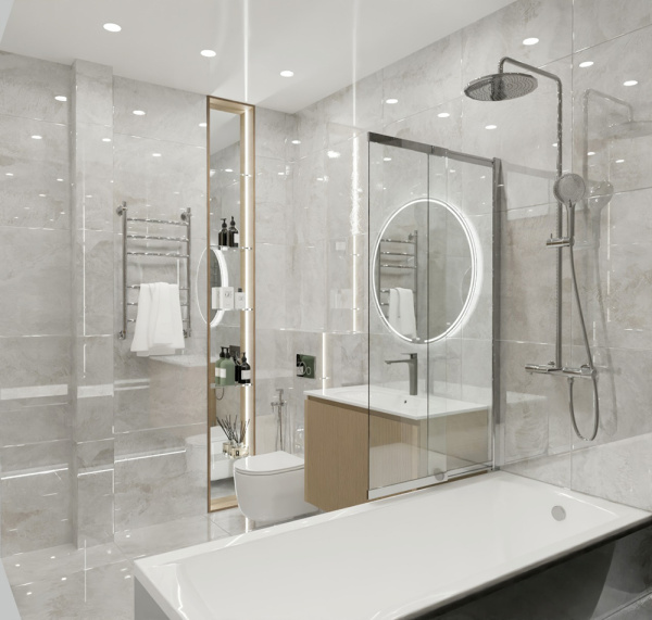 Керамогранит AVS by Colortile Oceanic Blanco 60x60 полированный Керамогранит AVS by Colortile Oceanic Blanco 60x60 полированный