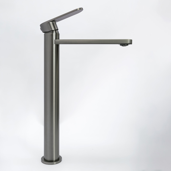 Смеситель для раковины AVS Beauty высокий, оружейная сталь Смеситель для раковины AVS Beauty высокий, оружейная сталь