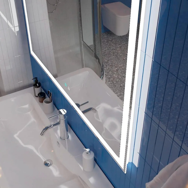 Зеркало с голосовым управлением 1000x800 BelBagno SPC-GRT-1000-800-LED-TCH-SND Зеркало с голосовым управлением 1000x800 BelBagno SPC-GRT-1000-800-LED-TCH-SND