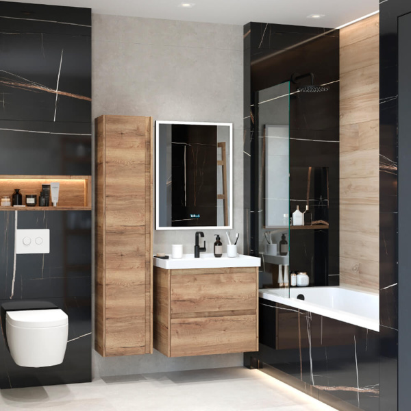 Тумба с раковиной Briz Берн 238 03-18070-15Н 70 см