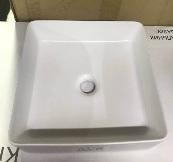 Рукомойник AVS AVS-82179-S-MW 36х36 белый Рукомойник AVS AVS-82179-S-MW 36х36 белый