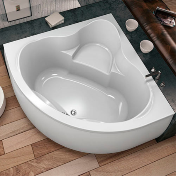 Акриловая ванна Kolpa-San Loco 150х150 белая, с каркасом и экраном Акриловая ванна Kolpa-San Loco 150х150 белая, с каркасом и экраном