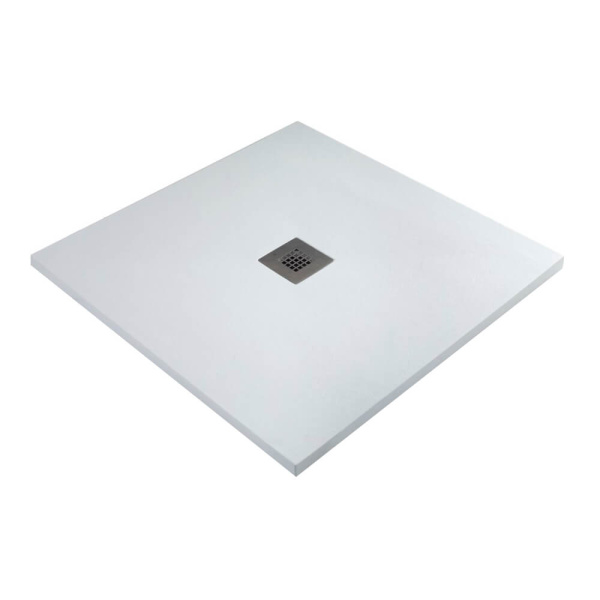 Душевой поддон Allen Brau Priority 90x90 8.31002-21 белый камень без сифона Душевой поддон Allen Brau Priority 90x90 8.31002-21 белый камень без сифона