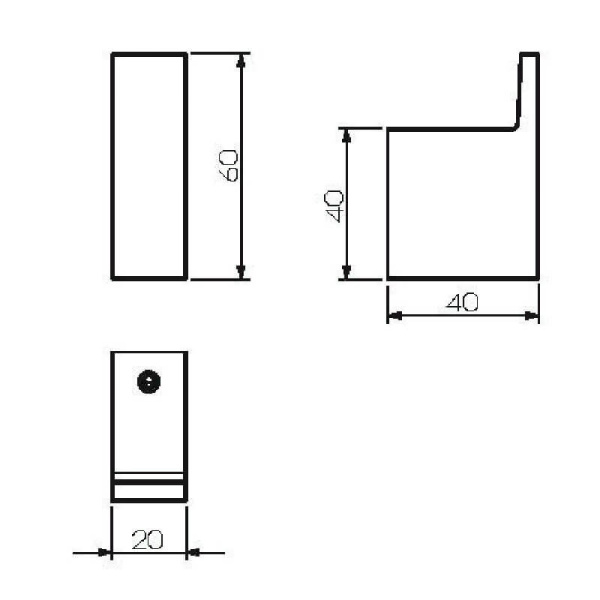 Крючок LANGBERGER 70331A-BP Крючок LANGBERGER 70331A-BP