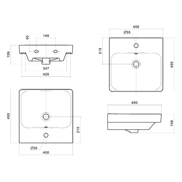 Тумба с раковиной 45 см Сканди Акватон 1A2516K0SDZ90 Тумба с раковиной 45 см Сканди Акватон 1A2516K0SDZ90